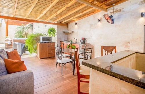 El Batey House | Room in Sosua center with Outdoor Jacuzzi