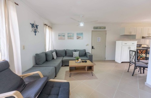 El Batey Condo | Sosúa Condo: Pool, A/C, Steps to Beach & Nightlife