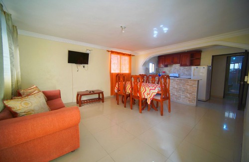 Corales del Sur Apartment | Spacious 2-Bedroom Apartment with 2 Bathrooms Near SDQ Airport Fast Wi-Fi &