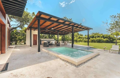 Punta Cana Ski Chalet | Spacious 3BR Bungalow with Pool and Garden