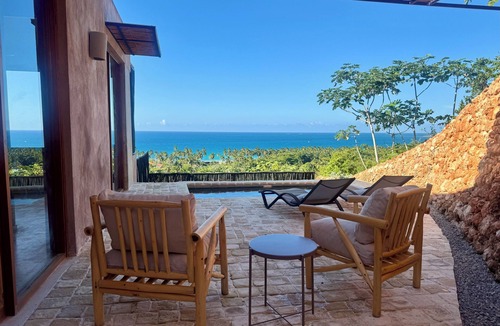 Las Terrenas House | Tropical forest house with private pool and ocean view. 3 min Coson Beach