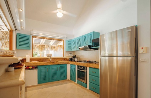 Las Terrenas Villa | Villa Uva del Mar - 4 CH A/C - 4.5 SDB - Private Pool - Garden- BBQ- 100 M Beach
