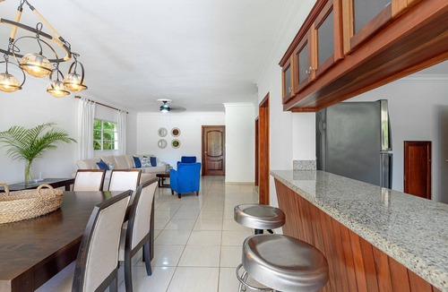 Juan Dolio Villa | Villa with pool and golf course view