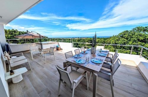Las Terrenas Apartment | Vista al mar y Jacuzzi privado en Spirit Terrenas