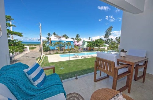 Cabarete Apartment | Watch the Waves from Your Balcony Retreat