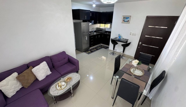 2-bedroom apartment in lovely Bonao with AC, WiFi