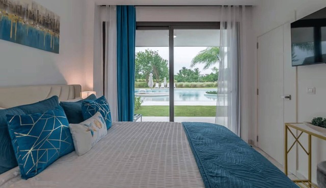 2BR at Cana Rock Star | Swimming Pool & Private Beach in Punta Cana