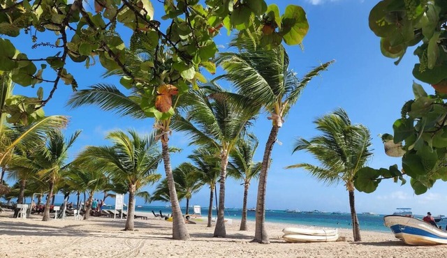 2BR Walk to Beach, Pool, Jacuzzi & Free Parking in Punta Cana