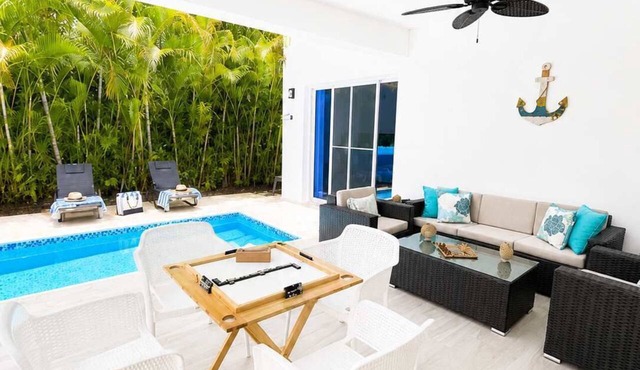 3 Suites | L-Shaped Pool & Caribbean Retreat in Sosúa