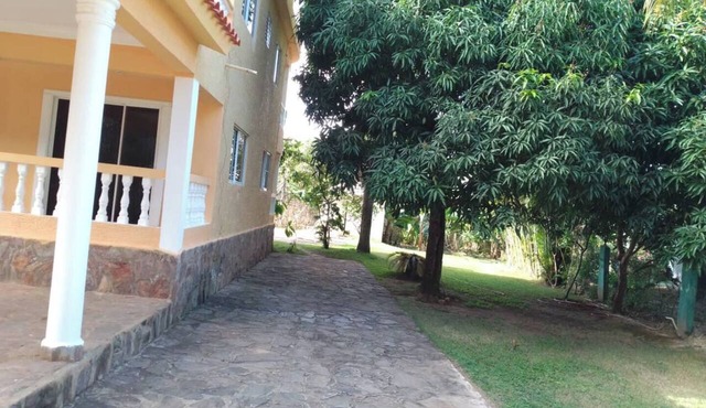 4-bed. villa with ocean views. Swimming pool, security, garden. Gated community. in Sosúa