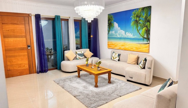Awesome 4-bedroom apartment with AC in Santiago de los Caballeros