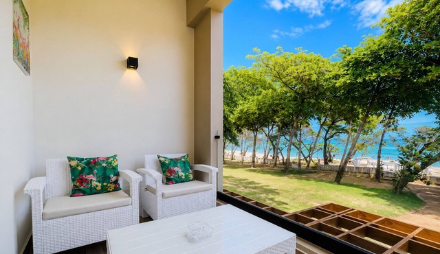Beachfront Condo at Marien Residences Resort Access in Puerto Plata