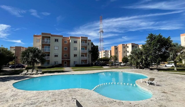 Charming 2-Bedroom Apartment in Punta Cana with Shared Pool in Punta Cana
