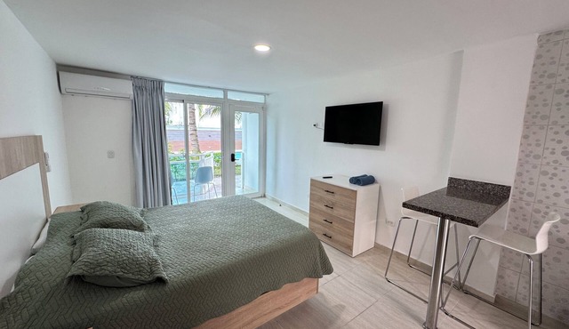Comfortable and modern studio