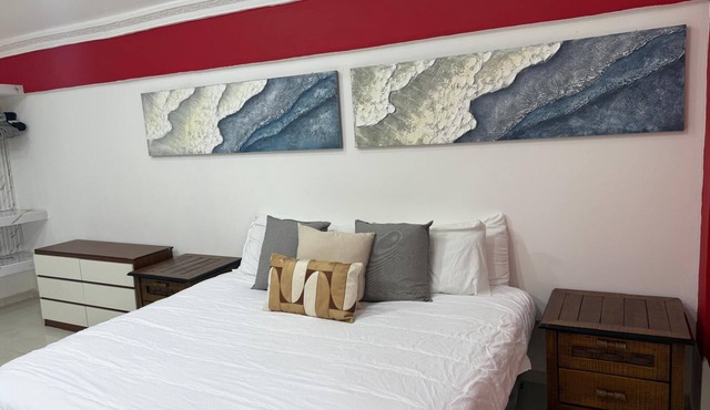 Cozy 1-bedroom hotel in wonderful Santo Domingo with AC