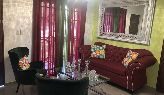 Cozy and charming apartment with air conditioning in every room in Batey Uno