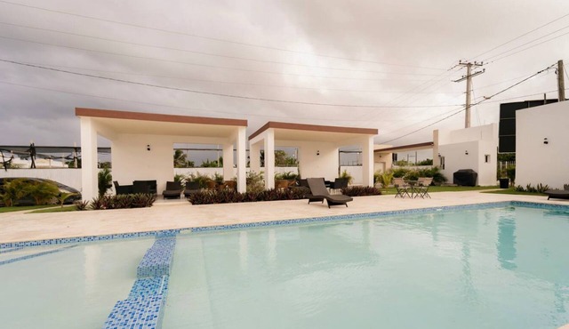 Family Villa Pool Electricity Included in Punta Cana
