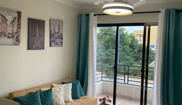 FREE CLEANING/NO FEES/Comfortable Apartment Near AILA Airport and Boca Chica