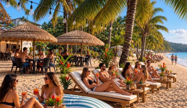 Hotel CasaRoof Rooftop Beach Club in Las Terrenas