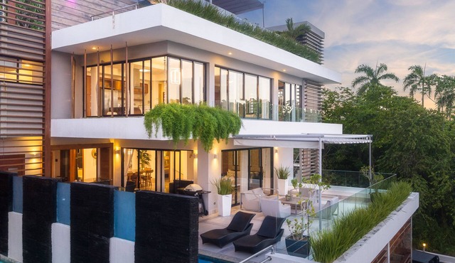 Ocean View Penthouse Rooftop & Jacuzzi Chef in Las Terrenas