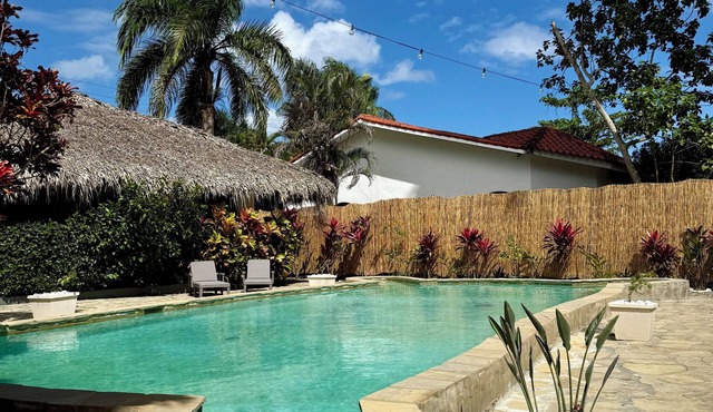 Peaceful Private 2BR Tropical Villa in ProCab - Pool - Walk to Cabarete Beach