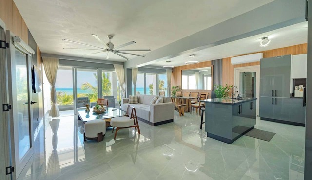 Relax in Style Oceanfront 3 Bedroom Apartment in Sosua in Sosúa