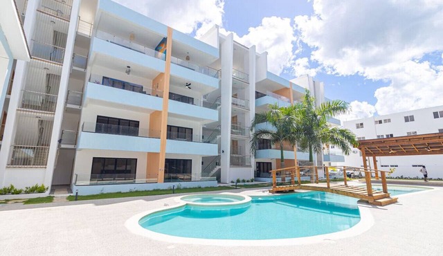 Serene 2BR Sunshine Bayahibe · Pool · Beach 5 min · AC