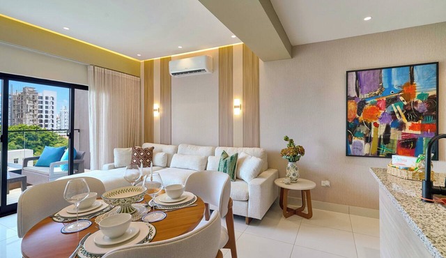 Spacious 1BR 1.5B apt ● Rooftop bbq, Gym ● Brand New ● La Julia, Santo Domingo