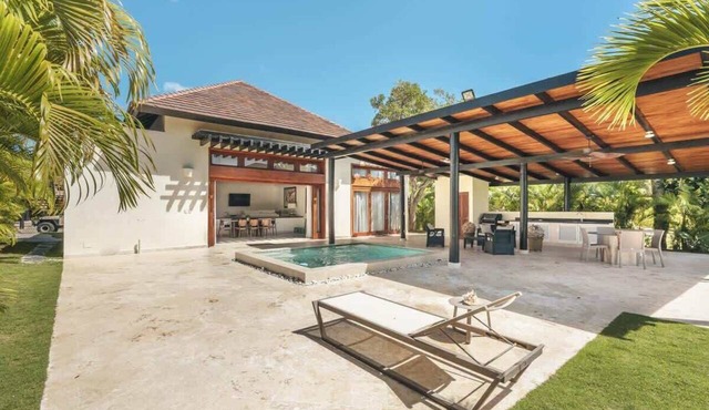 Spacious 3BR Bungalow with Pool and Garden in Punta Cana