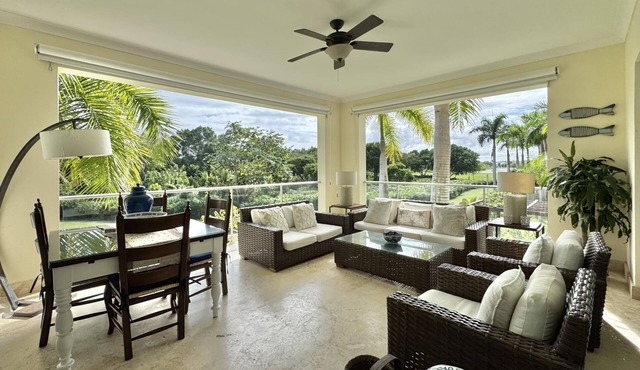 Spacious golf view apartment in Puntacana Resort & Club
