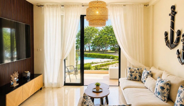 Spacious Oceanfront 2BR at Marien Resort in Puerto Plata