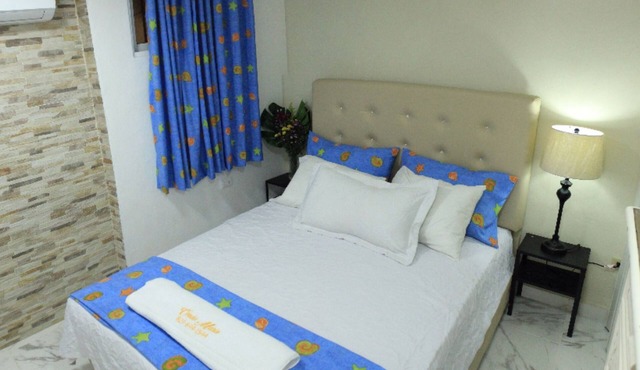 Studio with 1 bed for 2 people, 3 minutes from the beach and the main street in Sosúa