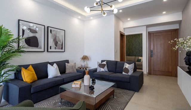 Stylish 3BR Kingbed Pool Wifi GYM Yellowkey in Santo Domingo