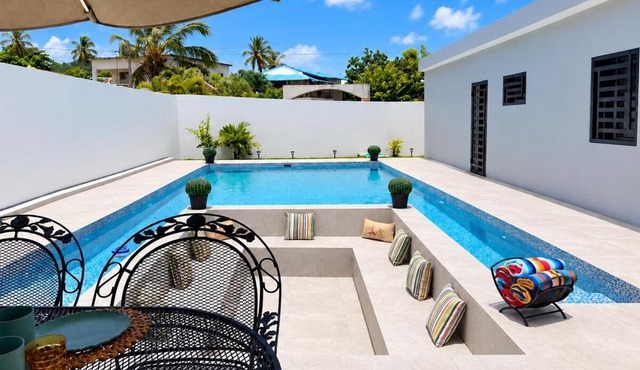 The Jhonson Villa - 8 Pax, 2 Min de La Playa in Las Galeras