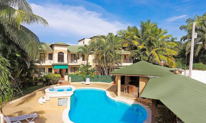 Villas Ana Maria Apartment | Free yummy breakfast, 1BD condo in gated residence steps from clubs/bars/beach!