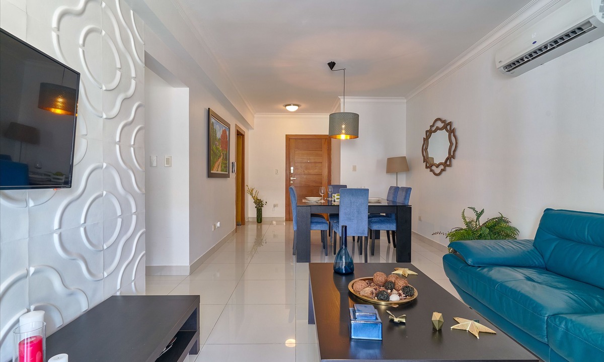 Renacimiento Apartment | Apto En Zona Privilegiada De Santo Domingo City