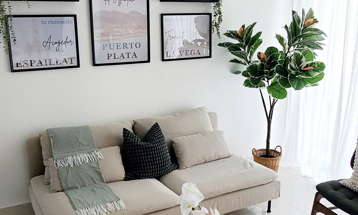 Santiago Province Apartment | 2BR 2BA Backup Power AC Wifi Gym 24h Security Ideal for Long Stays
