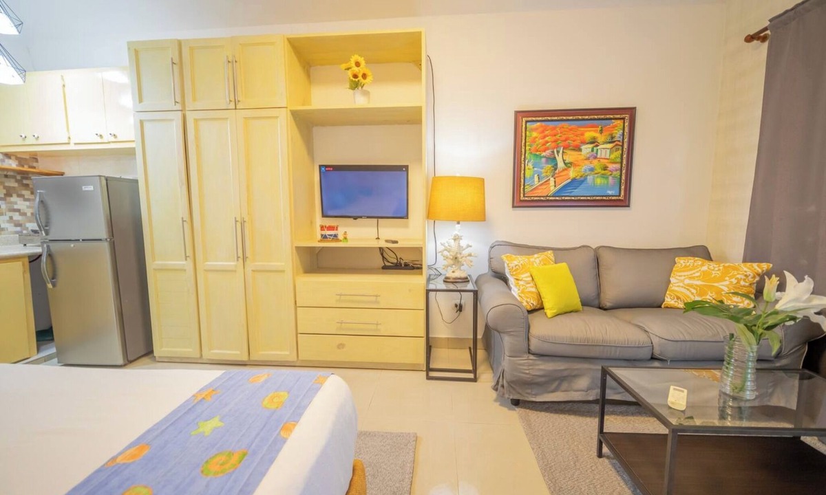 El Batey Apartment | Fully Equipped 1br Studio dt 2mins To The Beach