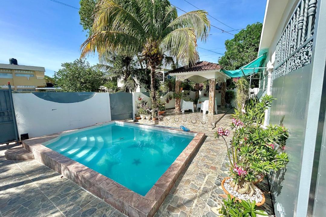 Centro Villa | Villa Orquídea Hermosa Piscina A 2 min de la Playas de RSJ