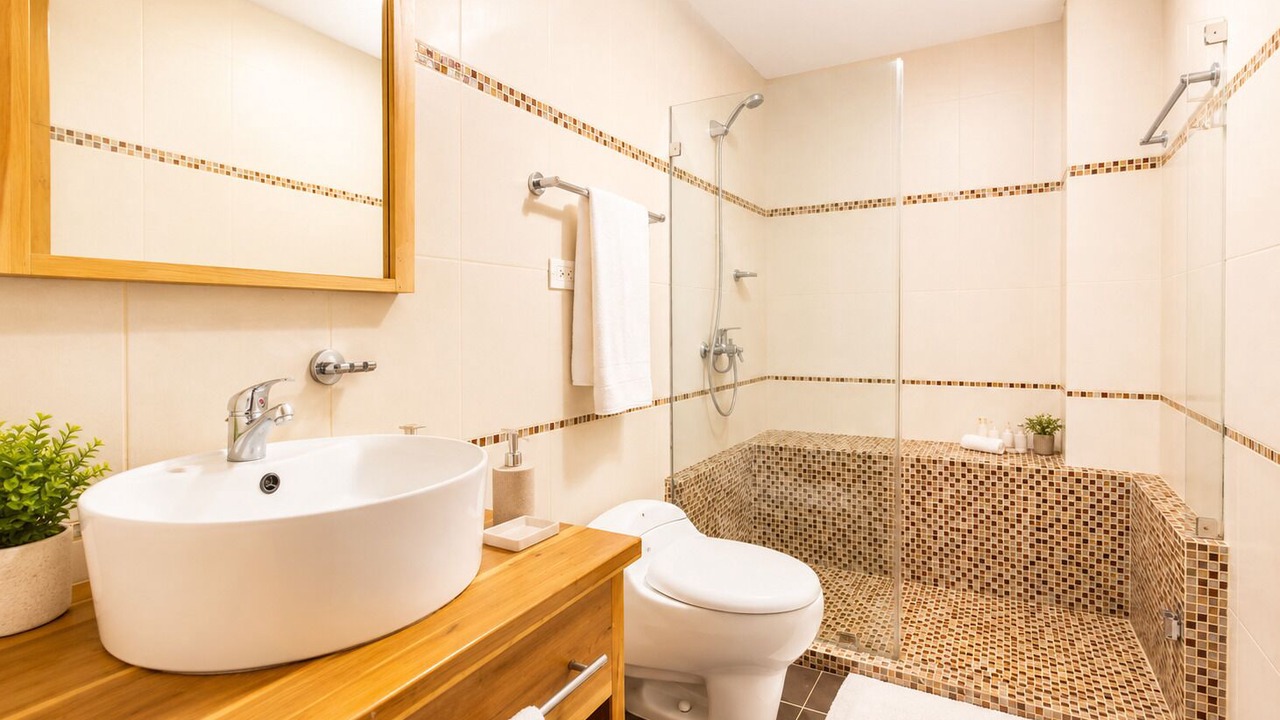 Photo of Bathroom in Villas Del Mar