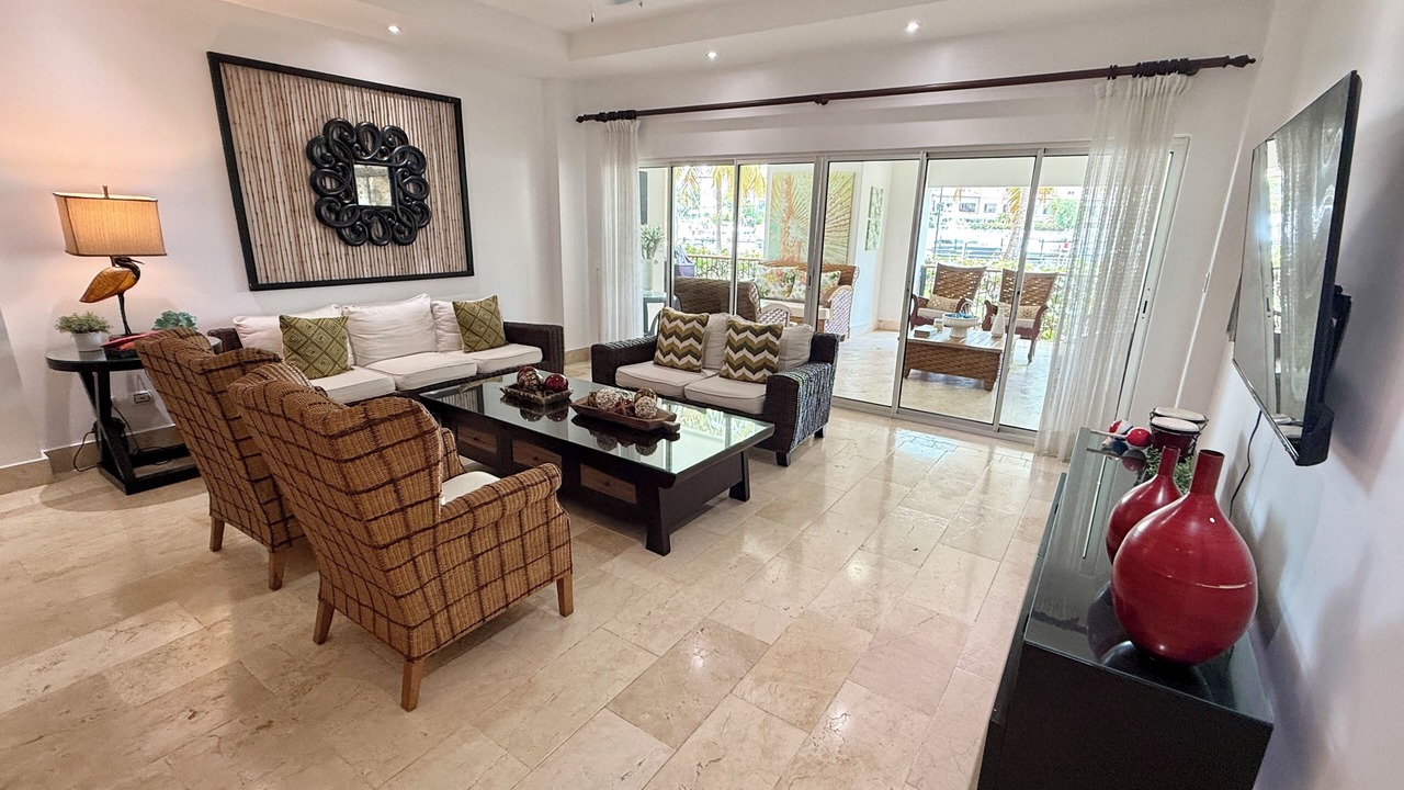 Photo of Livingroom in Cap Cana Marina