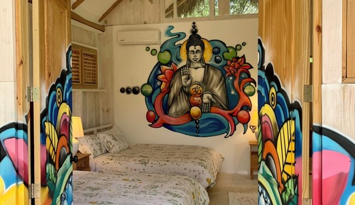 Comfort Quadruple Room, Garden View