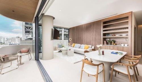 Two-Bedroom Apartment with City View
