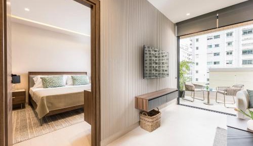 One-Bedroom Apartment with Terrace