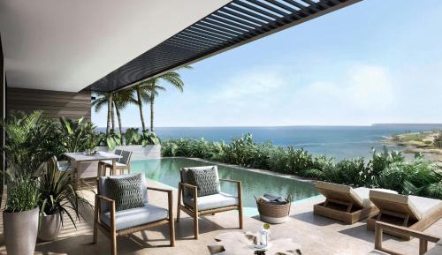 Three-Bedroom Residence with Golf View