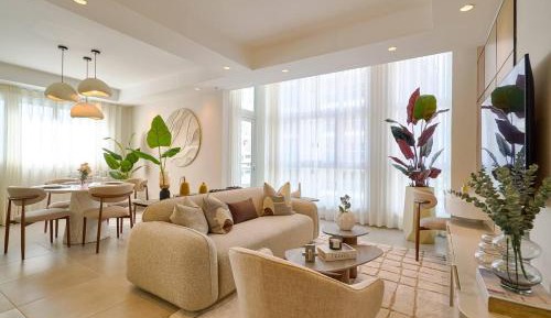 Two-Bedroom Apartment with Balcony