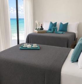 Deluxe Twin Room with Sea View