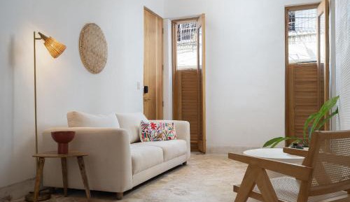 Deluxe Two-Bedroom Apartment with Garden View