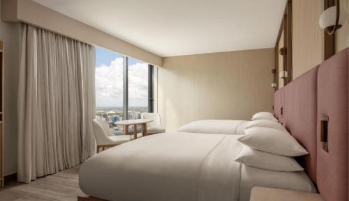 Deluxe Queen Room with Two Queen Beds and City View