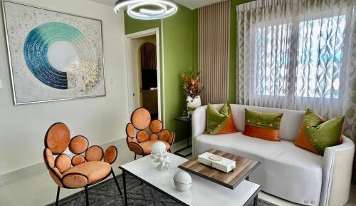 Two-Bedroom Apartment with Balcony